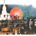 desenho CRÔNICA festa Naveg